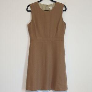 J. Crew Classic Tan Mini Dress
